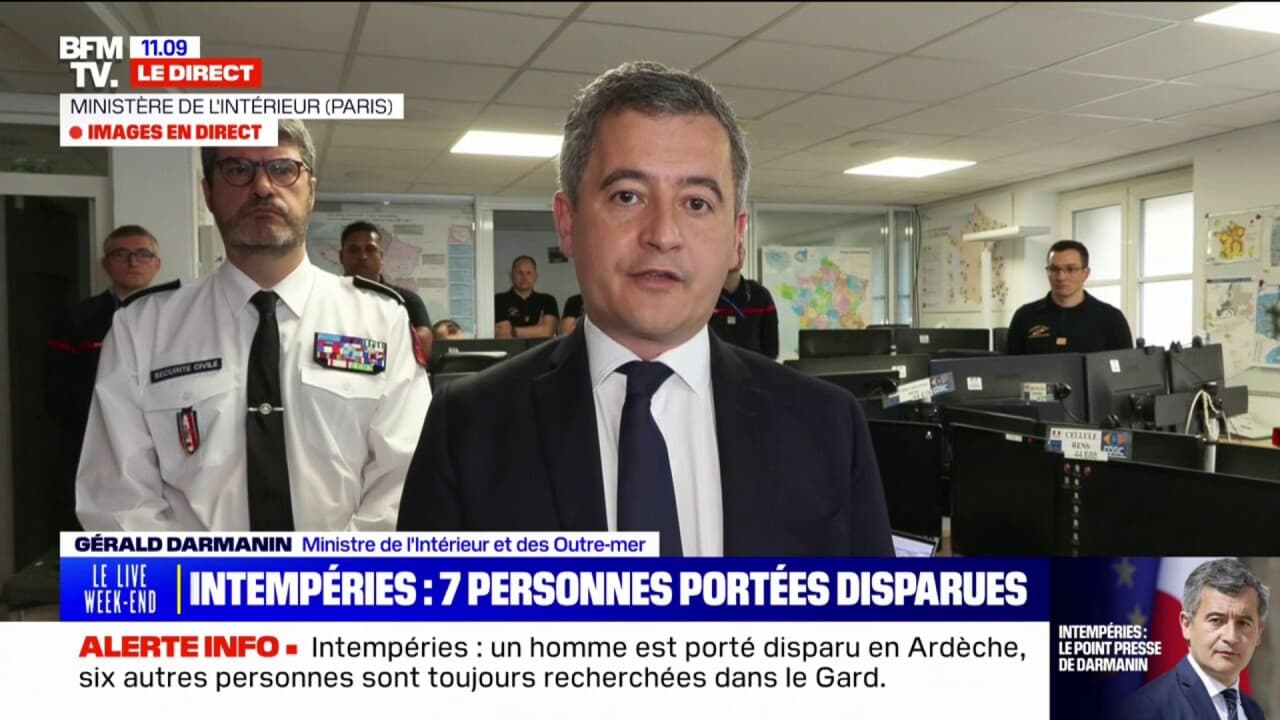 D Pression Monica G Rald Darmanin Fait Le Point Sur La Situation En Direct