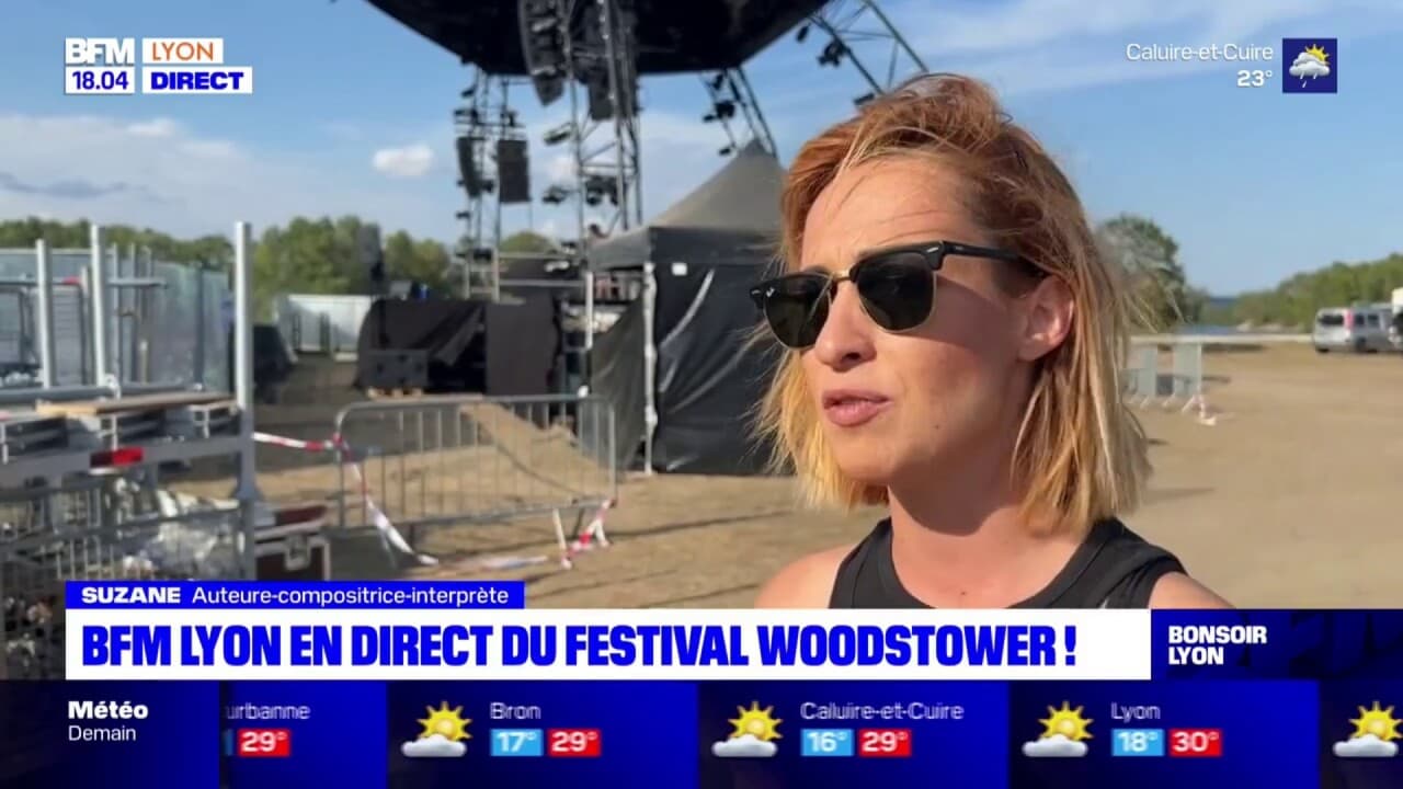 Bfm Lyon En Direct Du Festival Woodstower