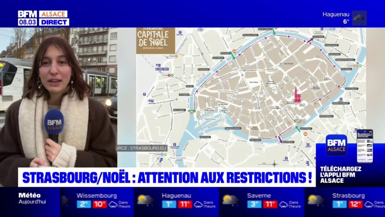 Strasbourg Avec L Ouverture Du March De No L Gare Aux Restrictions