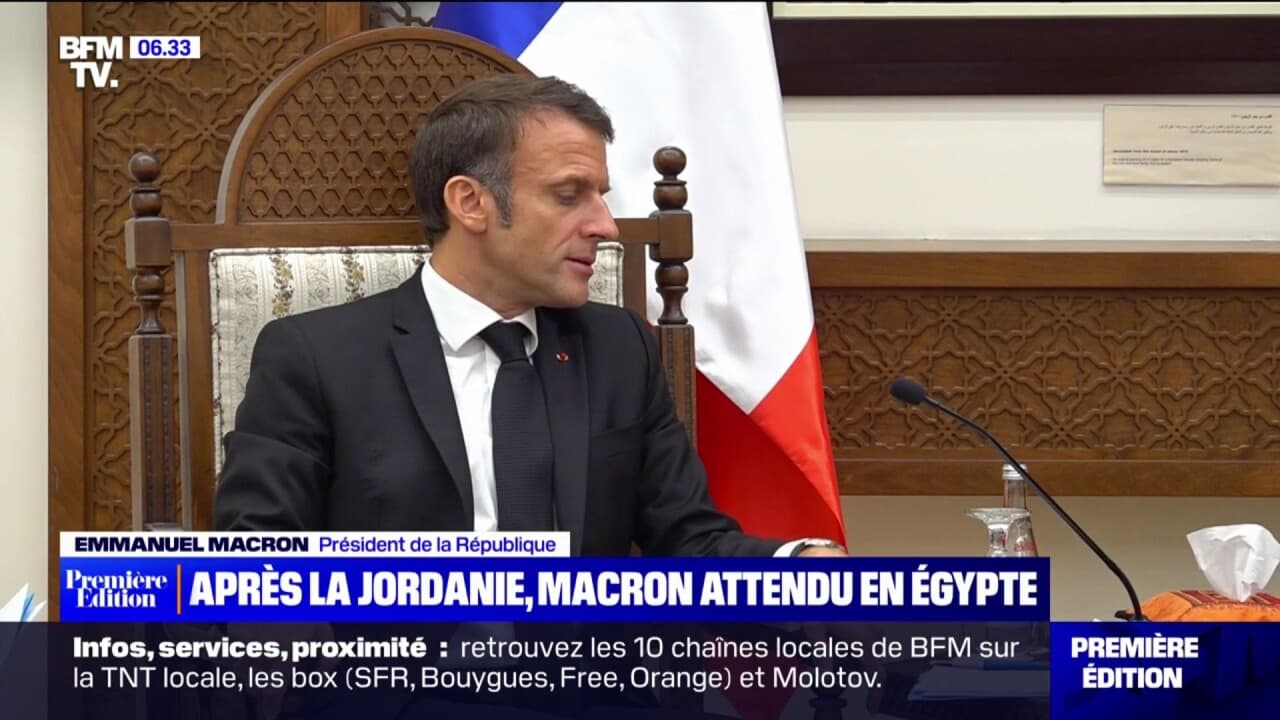 Emmanuel Macron au Proche Orient le bilan de sa première journée de visite