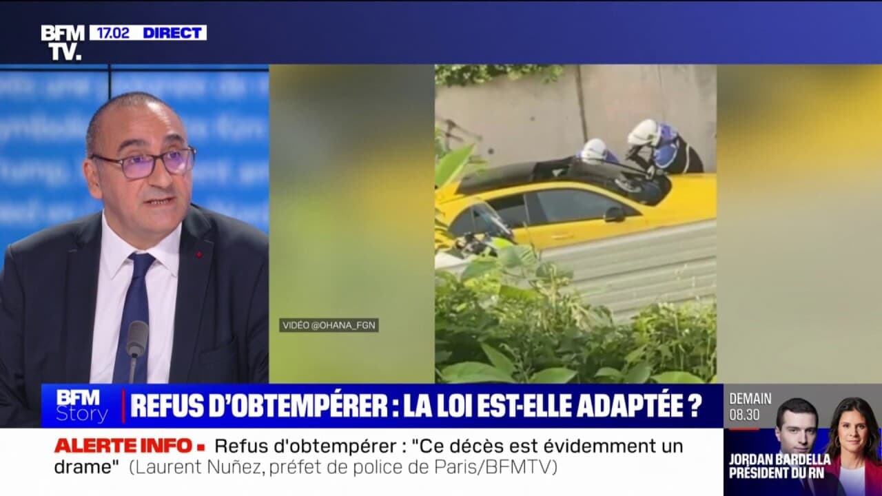 Ce geste m interpelle Laurent Nuñez s exprime sur le refus d