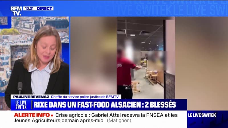 Ce Que L On Sait De La Violente Rixe Dans Un Fast Food Alsacien Qui A