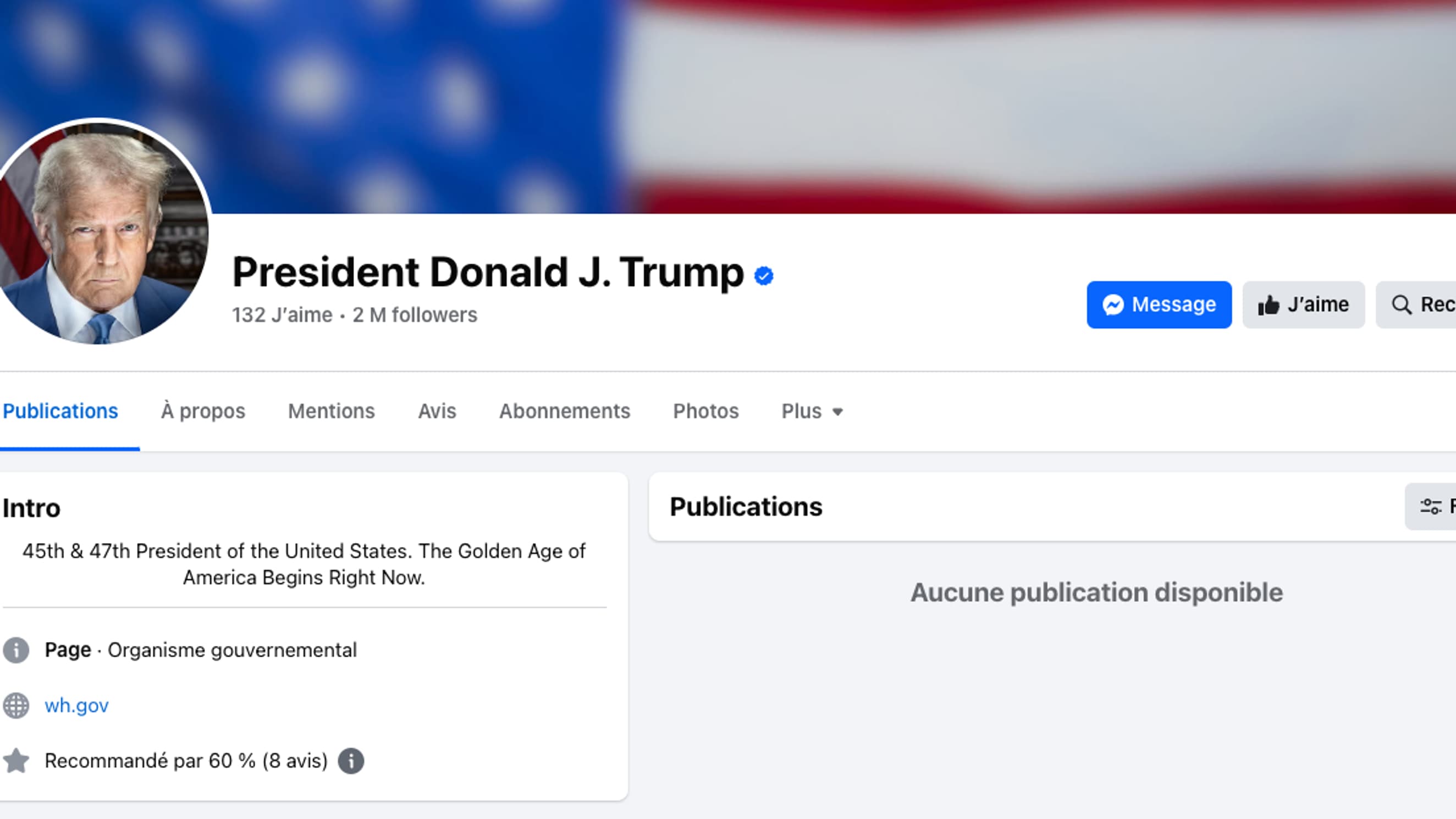 Investiture De Trump De X Facebook Les R Seaux Sociaux Du Pr Sident