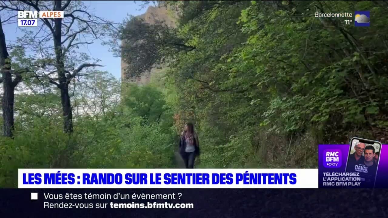 Les Mées randonnée sur le sentier des Pénitents