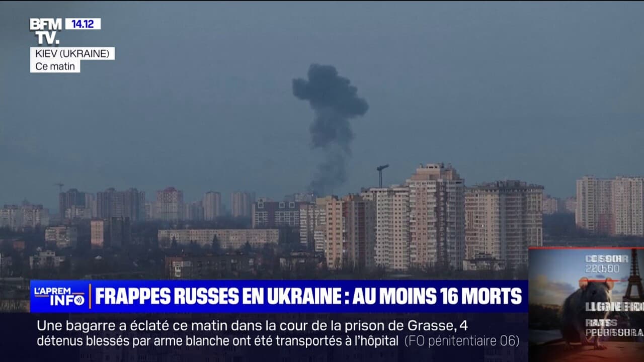 Guerre En Ukraine Au Moins Morts Et Bless S Apr S Une Vaste