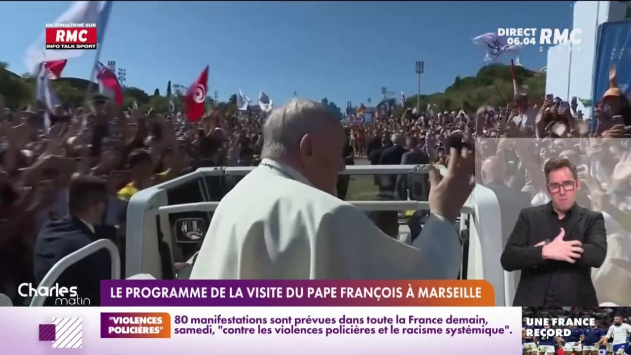 Le Programme De La Visite Du Pape Fran Ois Marseille