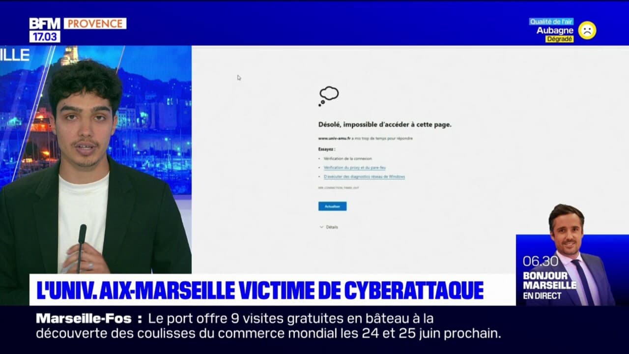 L université Aix Marseille victime d une cyberattaque