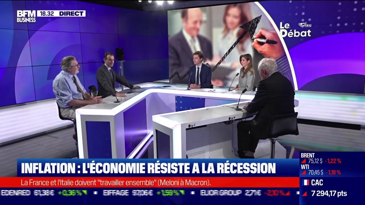 Le débat la Banque de France prévoit 0 7 de croissance 20 06