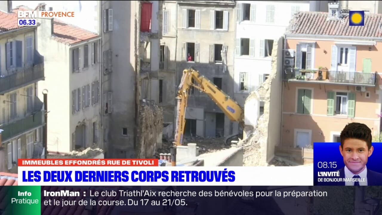 Immeubles Effondr S Marseille Les Deux Derniers Corps Retrouv S