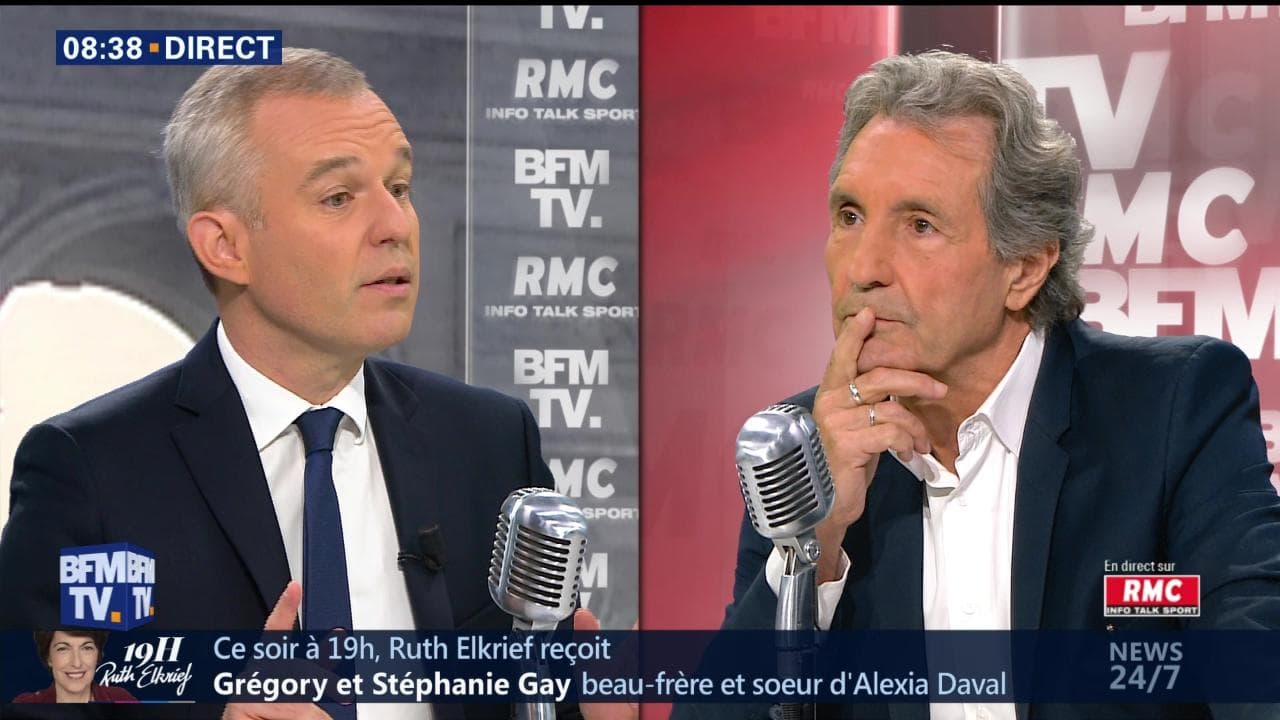 Fran Ois De Rugy Face Jean Jacques Bourdin En Direct