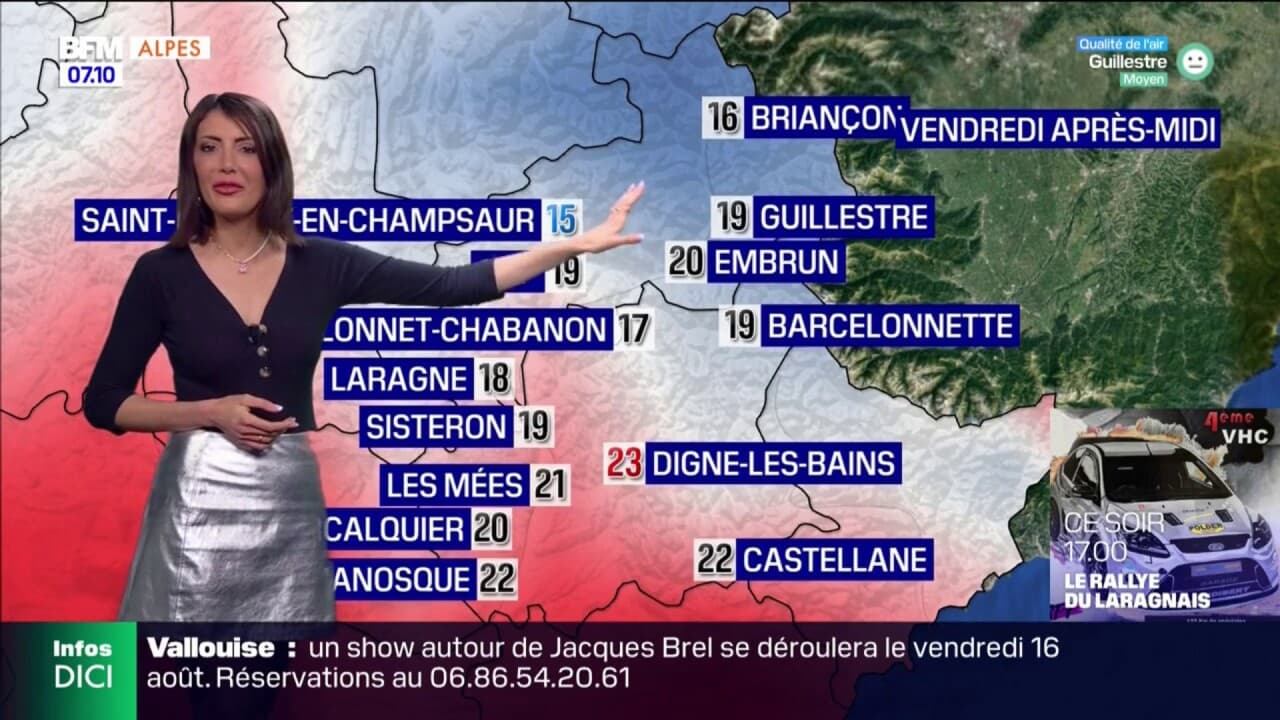 M T O Alpes Du Sud Journ E Ensoleill E Sauf Sur Le Nord Des Hautes