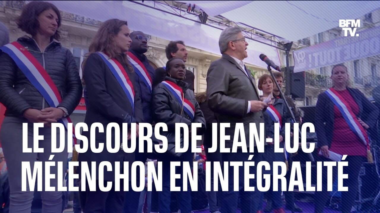 1er Mai le discours de Jean Luc Mélenchon en intégralité