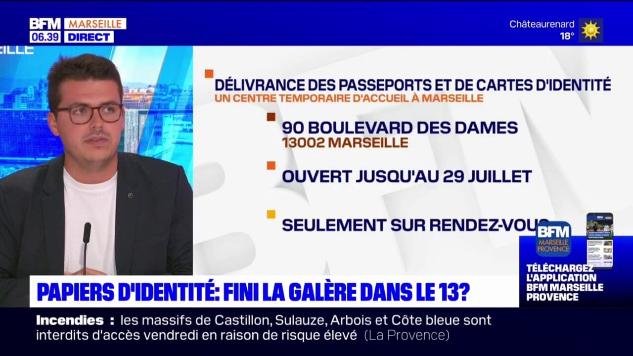 Papiers d identité la préfecture des Bouches du Rhône active un plan d