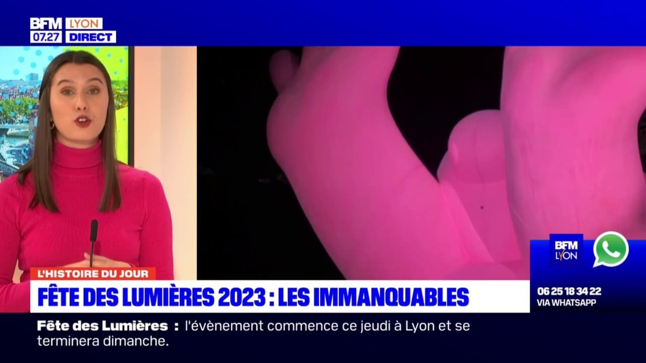 L histoire du jour les immanquables de la Fête des lumières 2023