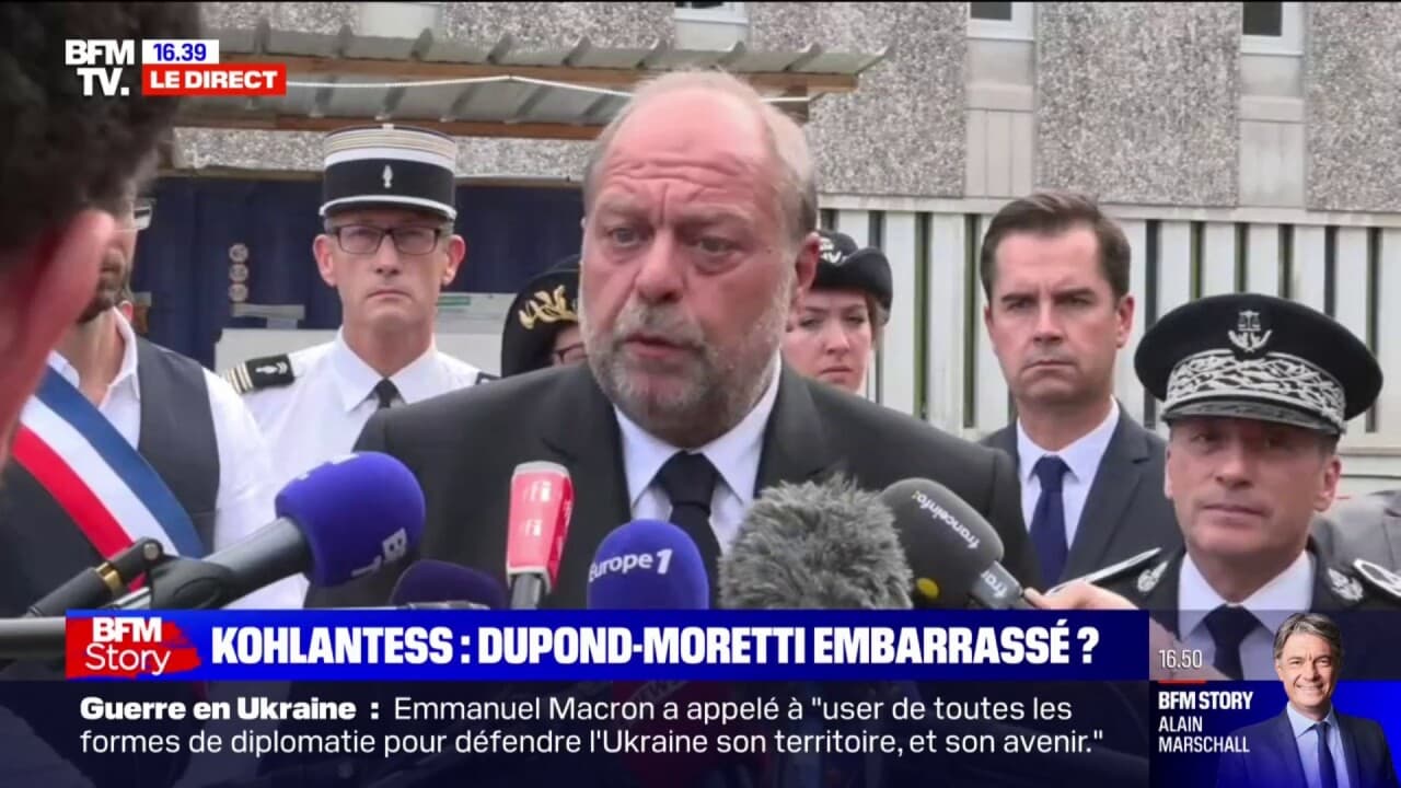 Éric Dupond Moretti sur Kohlantess Je n ai jamais été informé