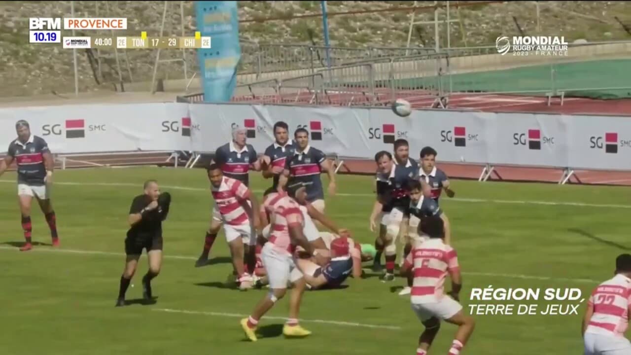 Région Sud Terre de Jeux la Coupe du Monde du Rugby Amateur