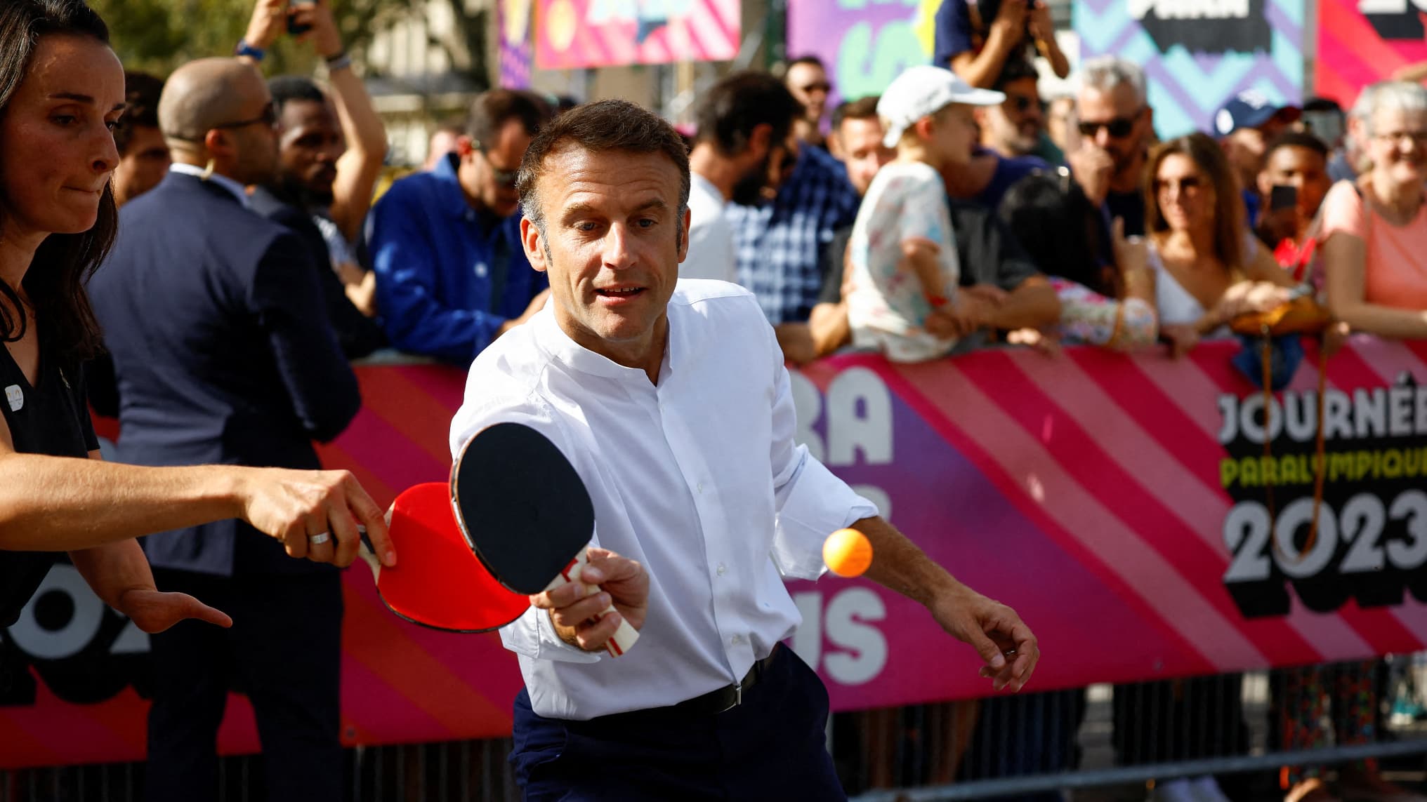 Jeux Olympiques Et Paralympiques Euro Comment Emmanuel Macron Va