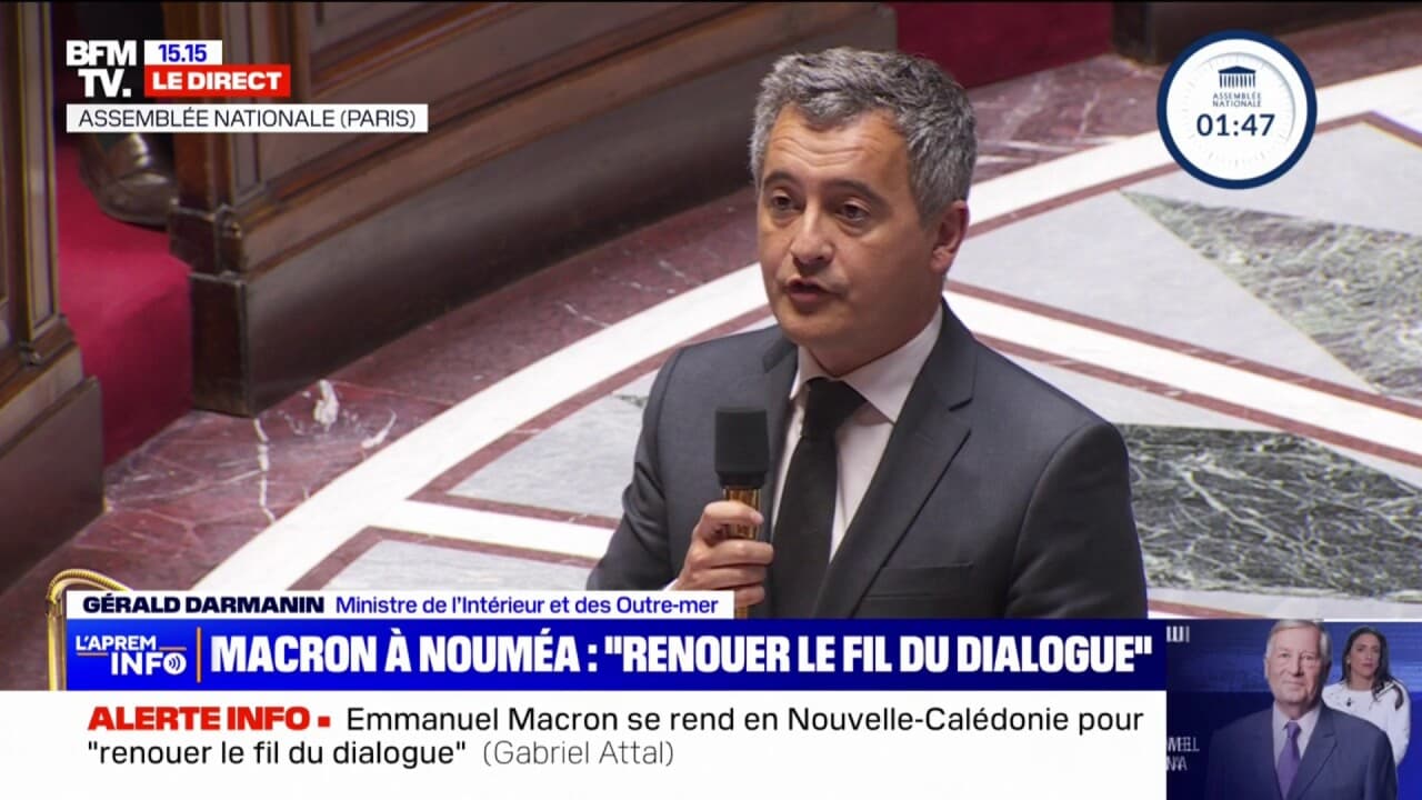 Nouvelle Cal Donie G Rald Darmanin Affirme Que Policiers Et