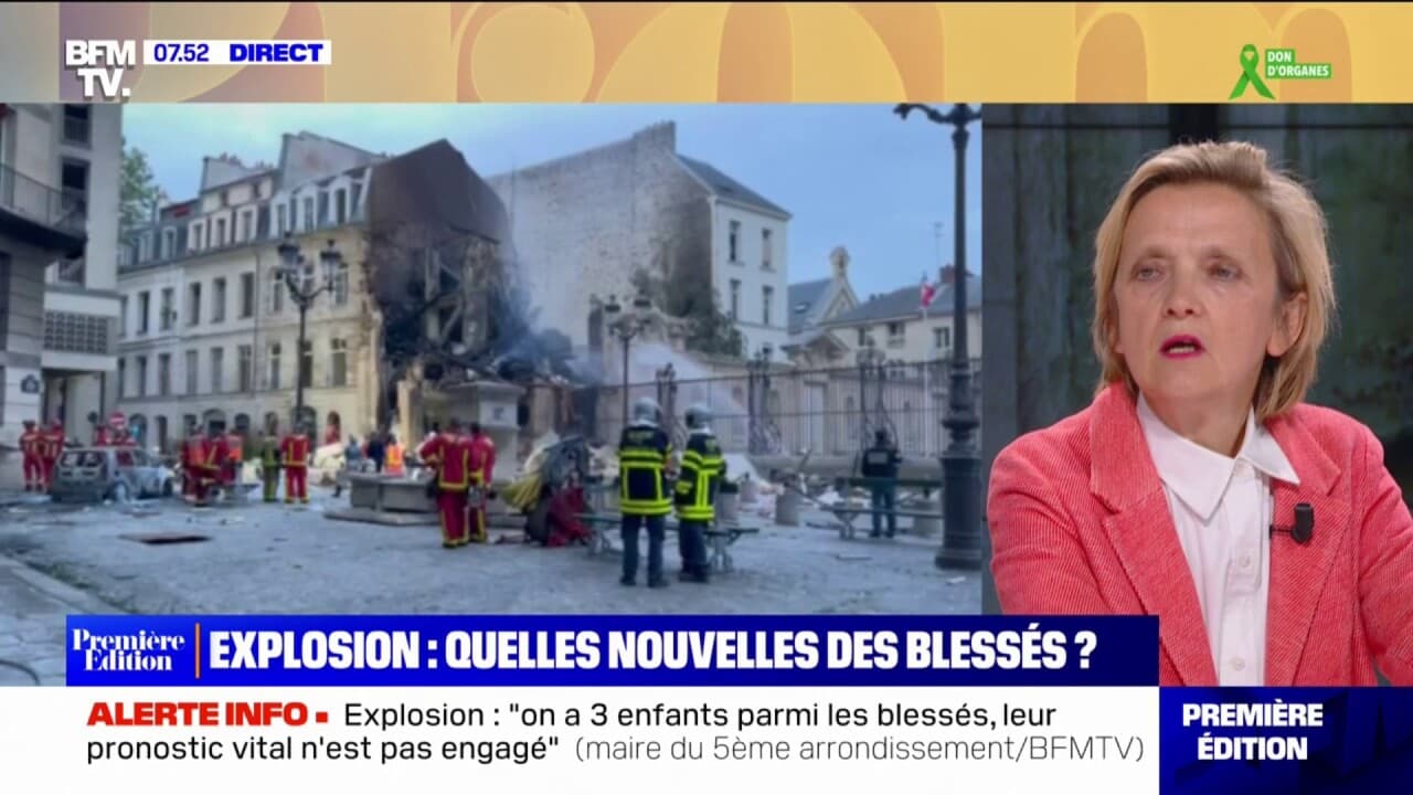 Explosion Paris Trois Enfants Dont Le Pronostic Vital N Est Pas