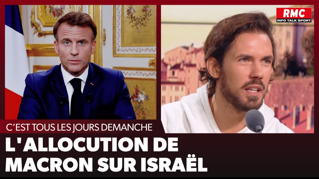 C Est Tous Les Jours Demanche Lallocuation De Macron Sur Isra L