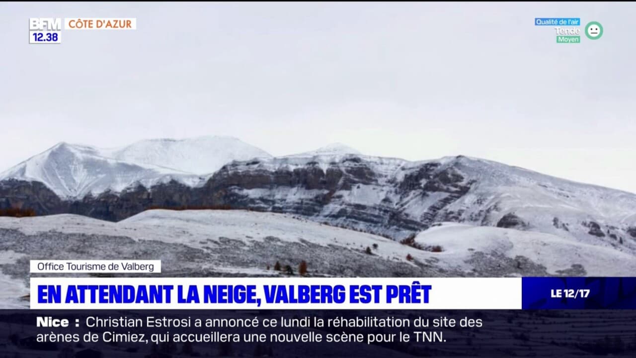 Alpes Maritimes la station de Valberg prête pour la saison après les