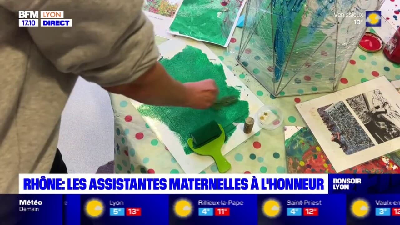 Rhône les assistantes maternelles à l honneur