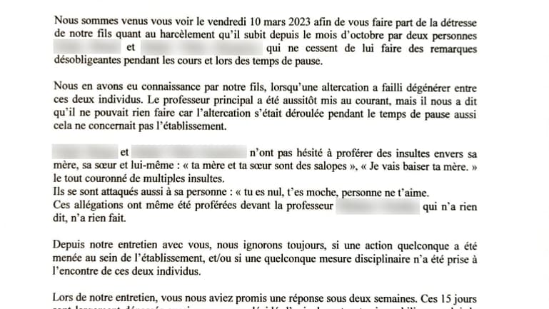 Suicide Dun Ado Poissy Dans Une Lettre Le Rectorat Mena Ait Les