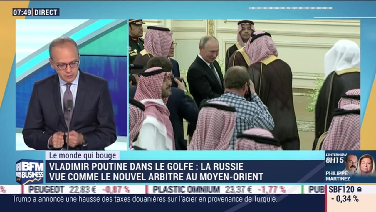 Vladimir Poutine Dans Le Golfe La Russie Vue Comme Le Nouvel Arbitre