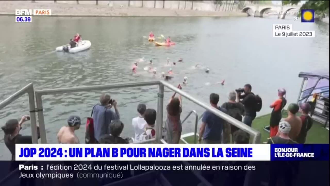 JO 2024 Un Plan B Pour Nager Dans La Seine