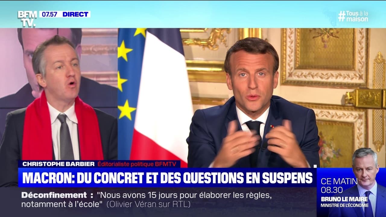 L Dito De Christophe Barbier Macron Du Concret Et Des Questions En