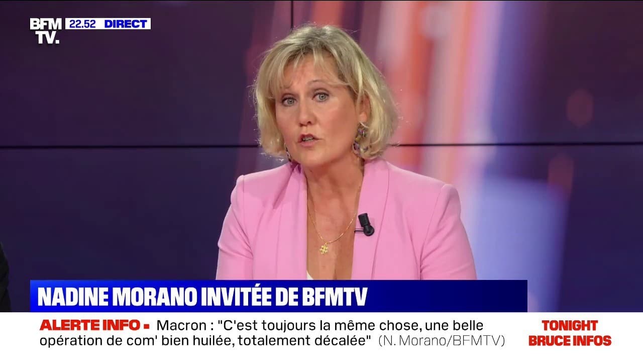 Nadine Morano au sujet des Républicains ce n est pas parce qu on s