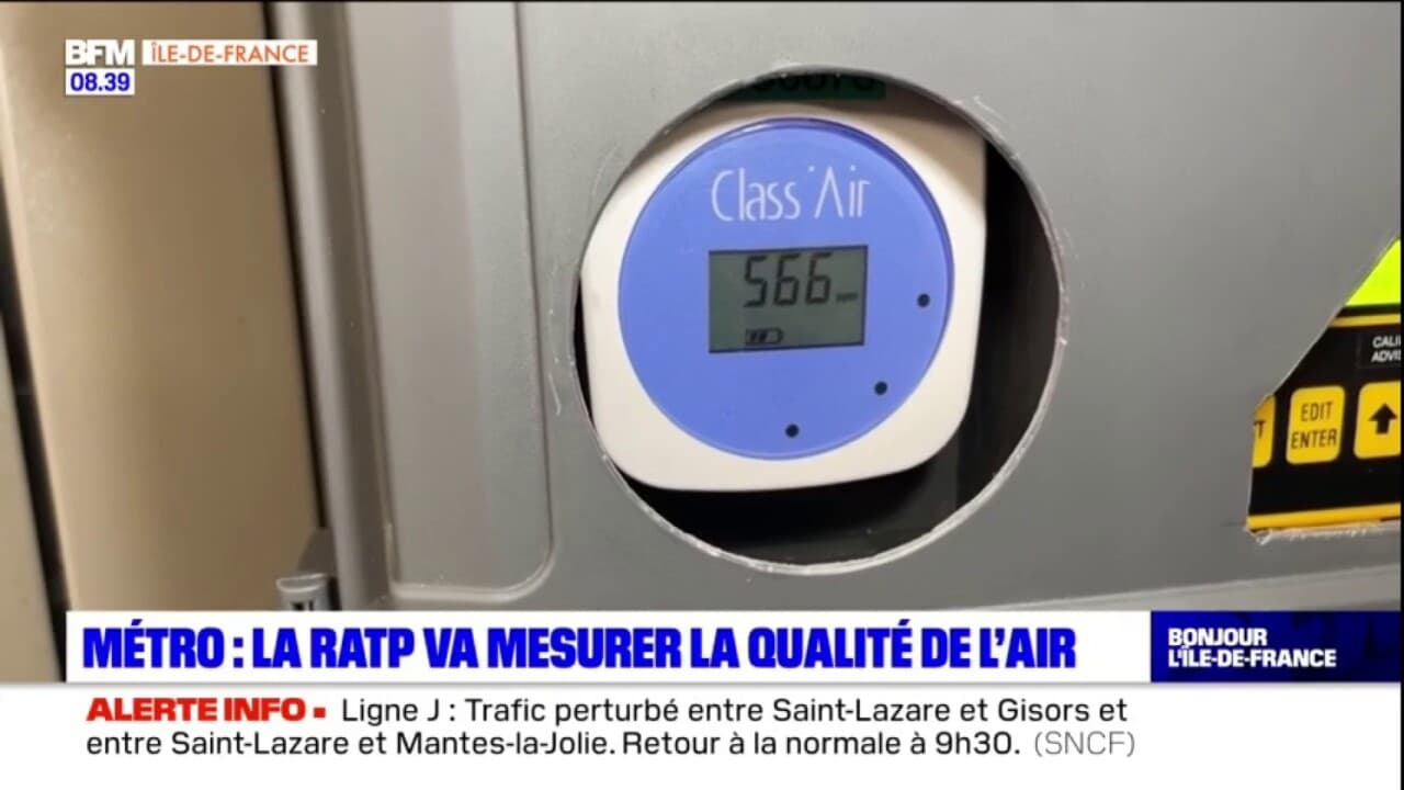 Le De France La Ratp Va Mesurer La Qualit De L Air Dans Le M Tro