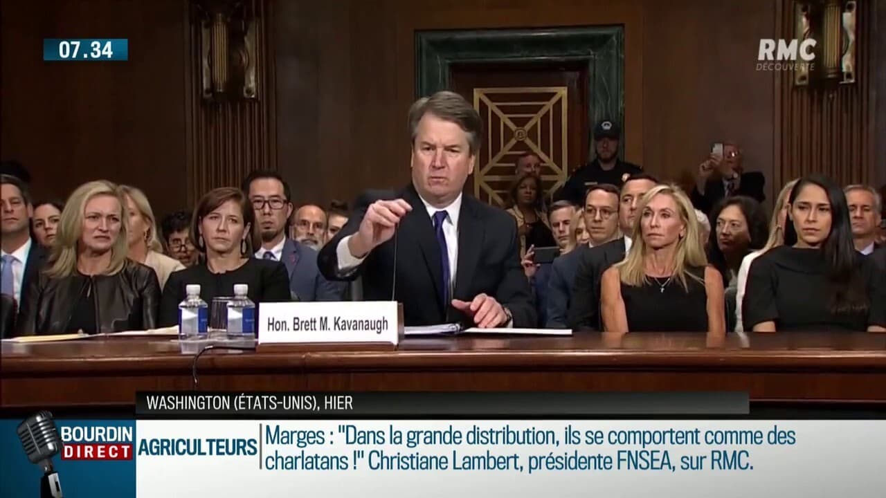 Je suis innocent a clamé Brett Kavanaugh juge choisi par Trump pour