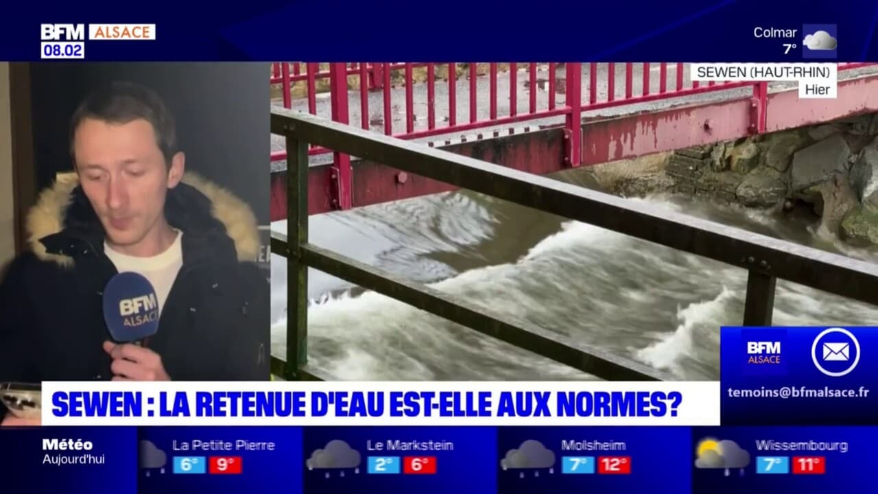 Haut Rhin La Retenue D Eau De Sewen Est Elle Aux Normes