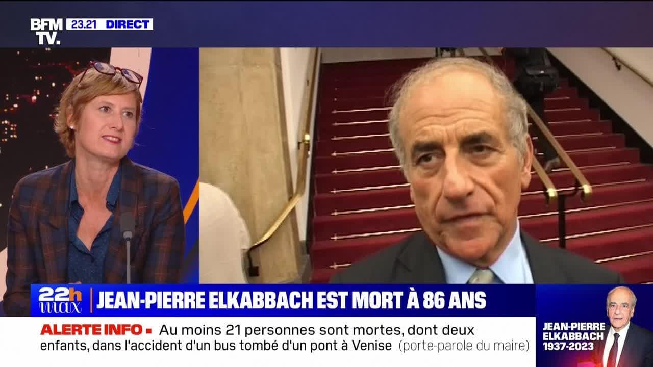 Jean Pierre Elkabbach Est Mort Ans