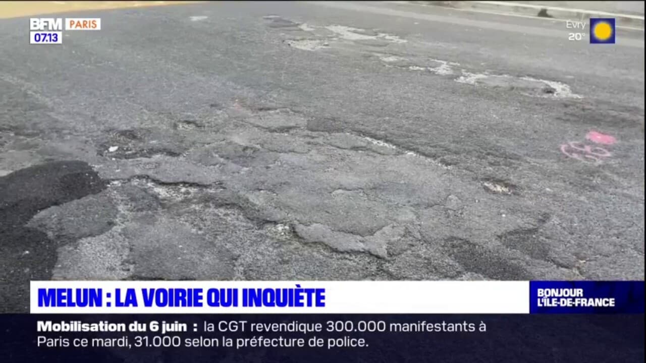 Melun La Voirie En Mauvais Tat Dans Plusieurs Quartiers