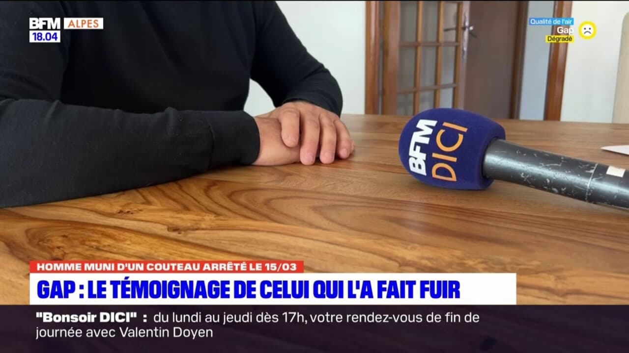 Interpellation D Un Homme Muni D Un Couteau L Homme Ayant Fait Fuir L