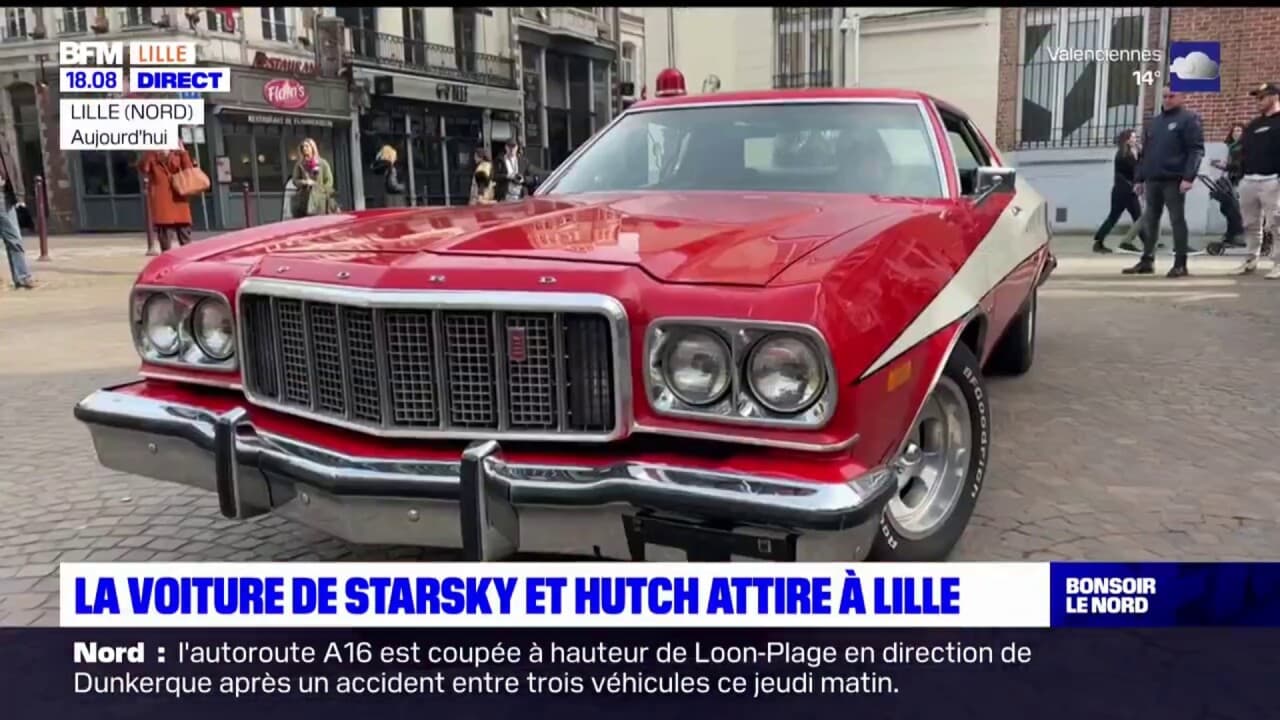 Lille La Voiture De Starsky Et Hutch A Fait Le Show Ce Jeudi Pour Le