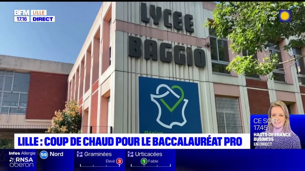 Lille Les Terminales De La Fili Re Professionnelle Passent Le Bac