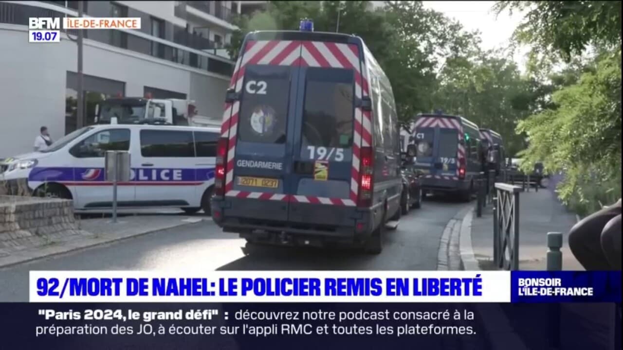 Mort De Nahel Le Policier Mis En Examen Remis En Libert