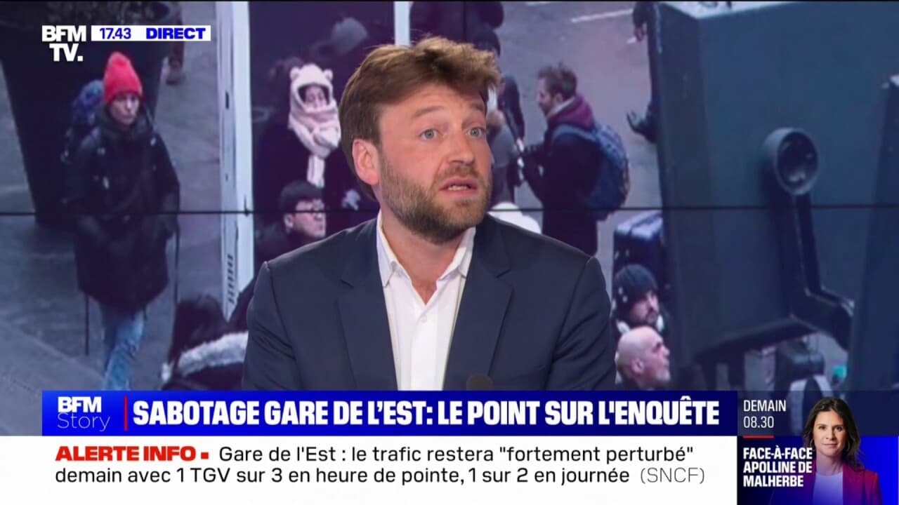 Interruption du trafic à la gare de l Est suite à un incendie où en