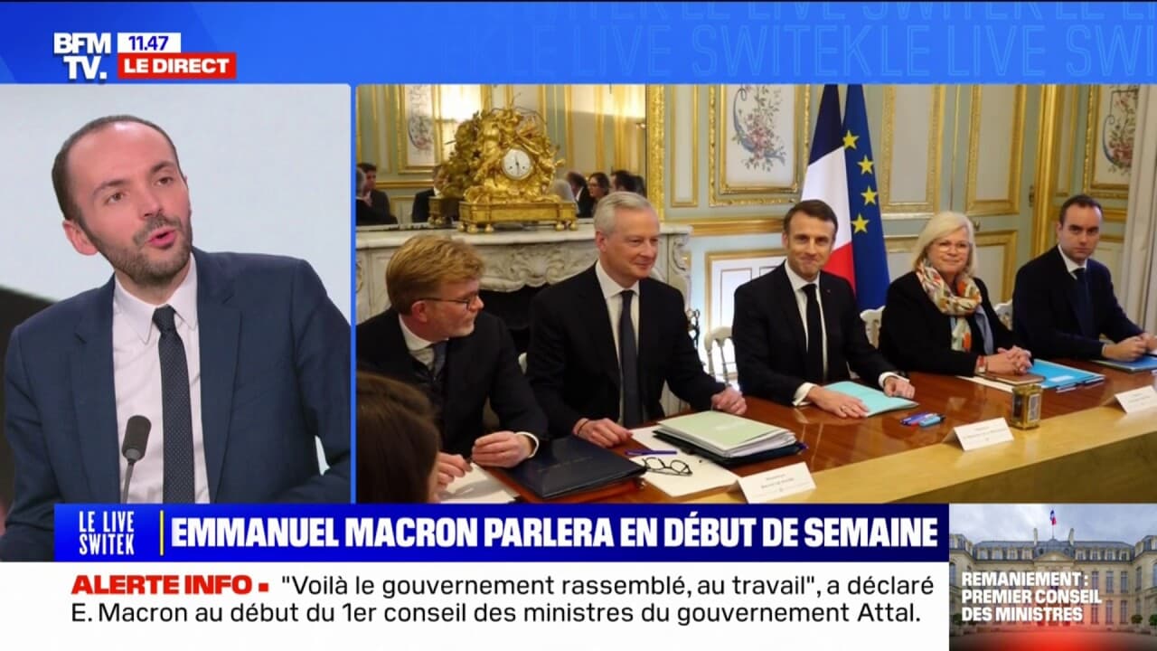 Emmanuel Macron Prendra La Parole La Semaine Prochaine Apr S La