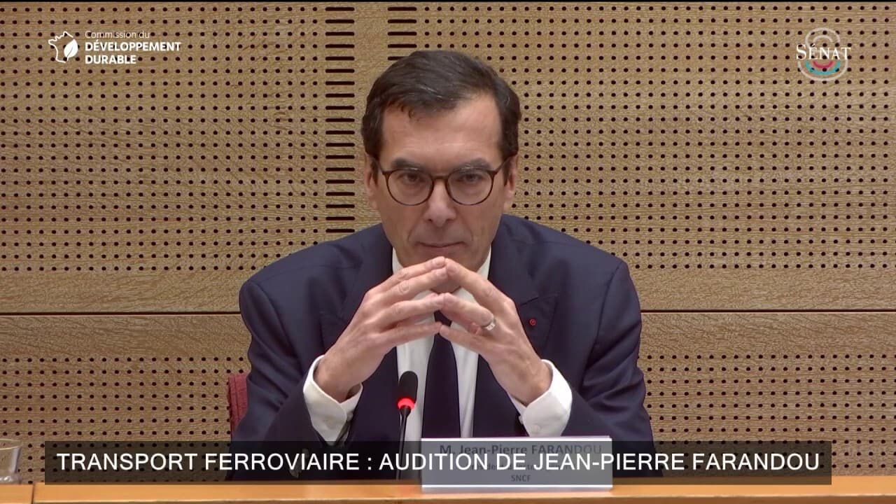 Suivez L Audition Au S Nat De Jean Pierre Farandou Pdg De La Sncf Qui