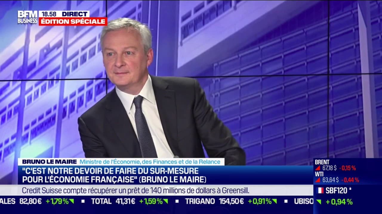 Bruno Le Maire Tant Que Nous N Avons Pas Un Point D Aboutissement Qui