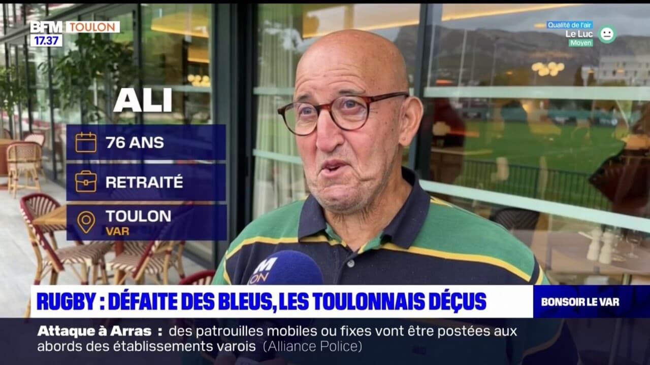 Rugby les Toulonnais déçus après la défaite de l équipe de France en