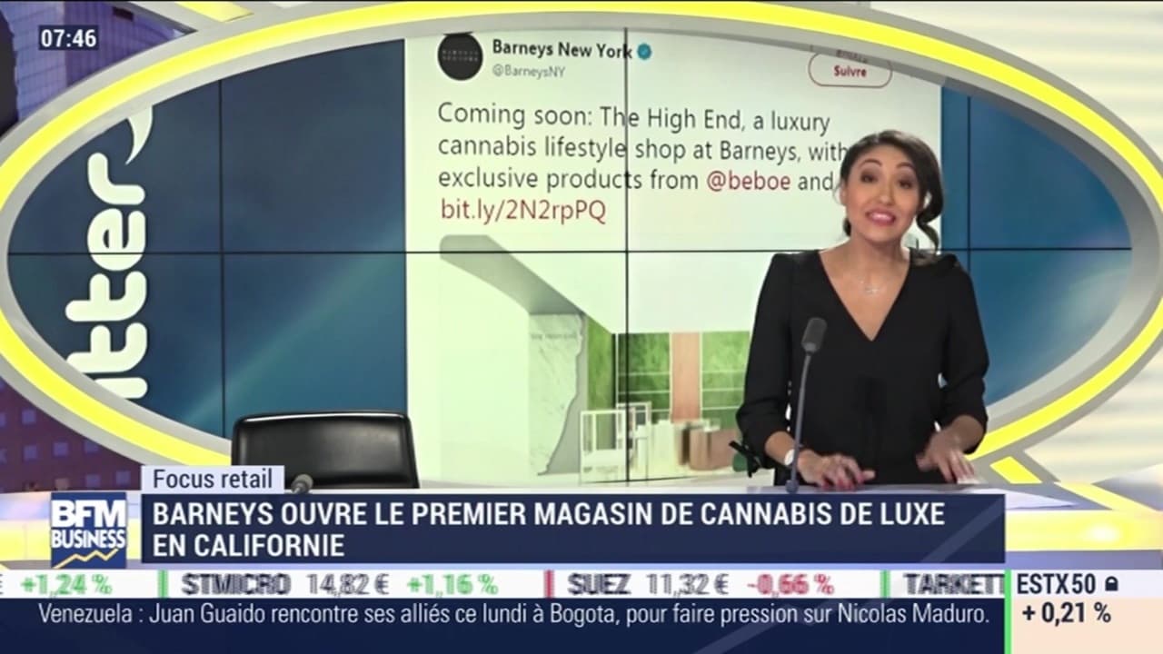 Focus Retail Barneys Ouvre Le Premier Magasin De Cannabis De Luxe En