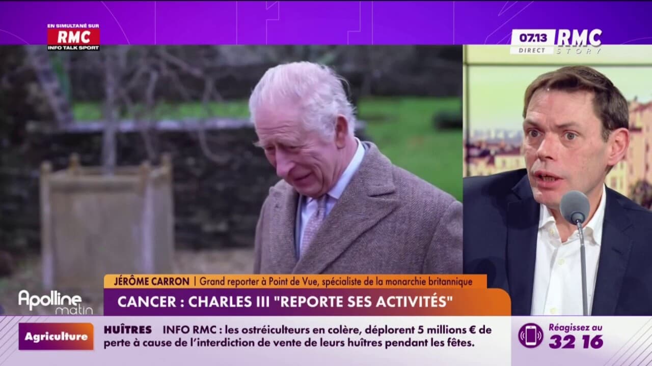 Charles III atteint d un cancer On ne connaît pas la nature du mal