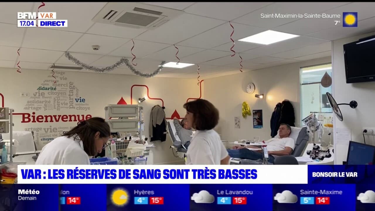 Var Les R Serves De Sang Sont Tr S Basses