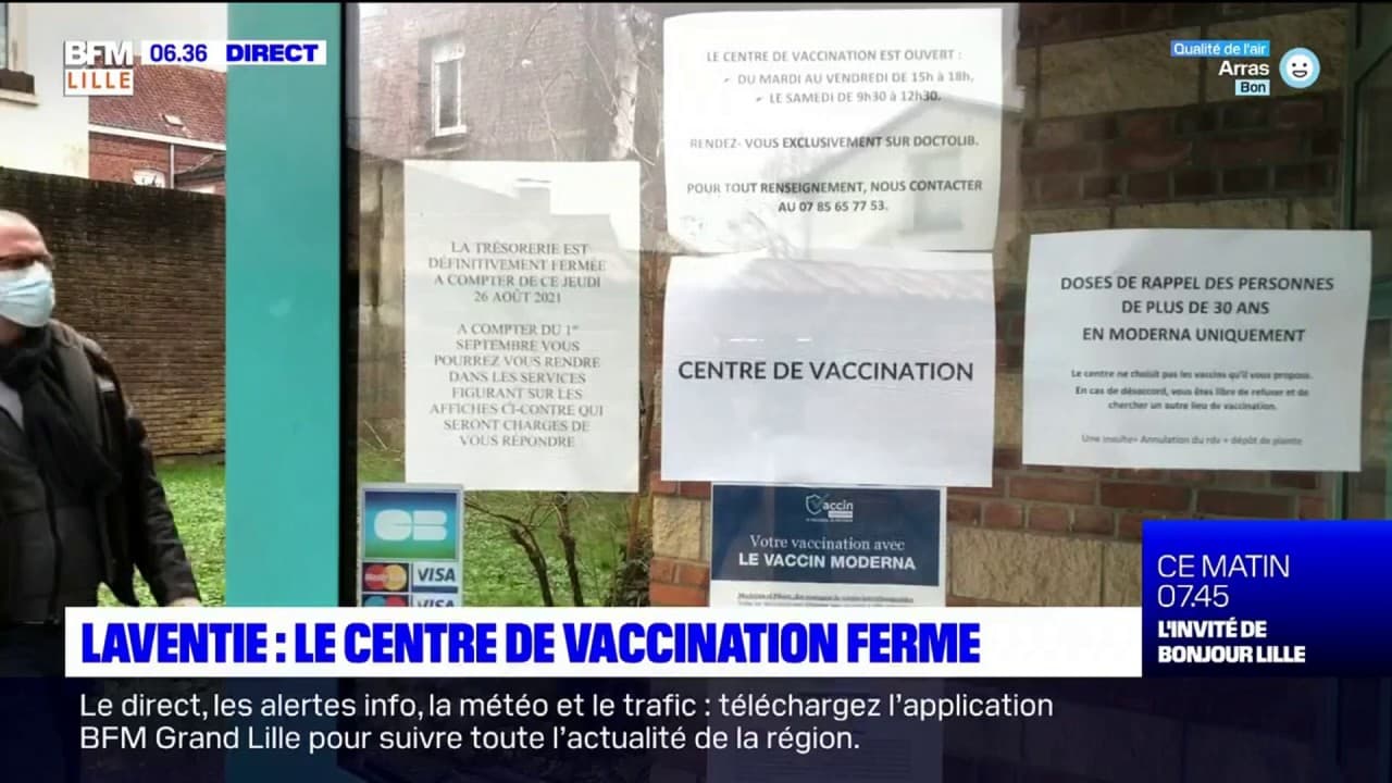 Pas De Calais Fermeture Du Centre De Vaccination De Laventie