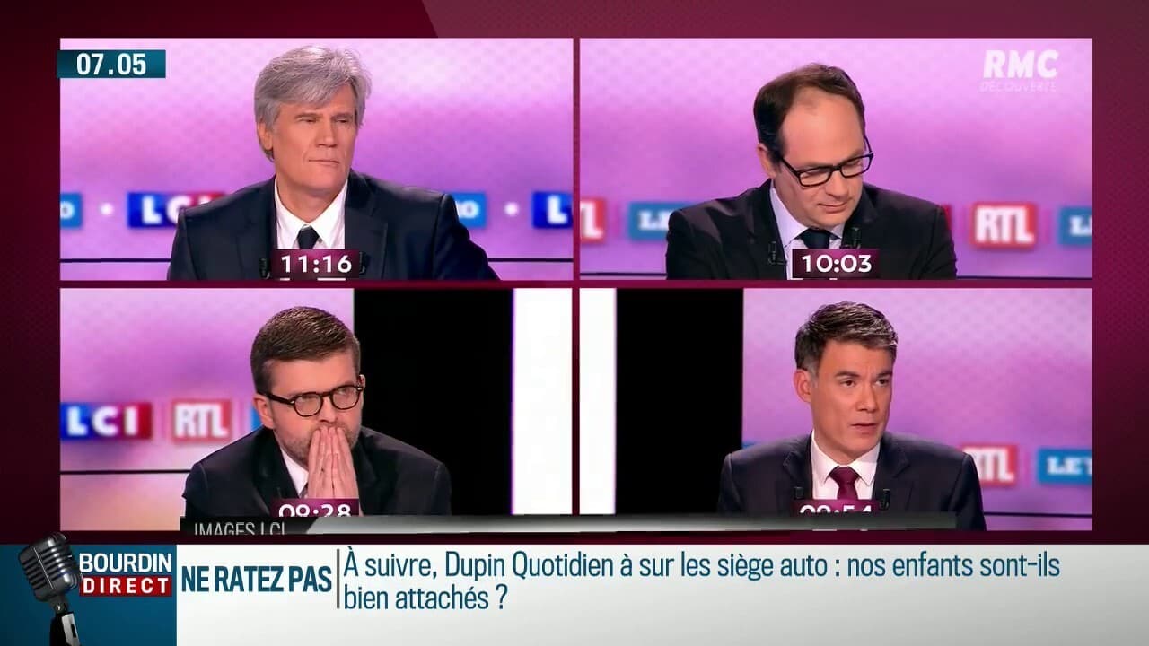 D Bat Ps Les Quatre Candidats Ont Tent De Placer Le Curseur Entre